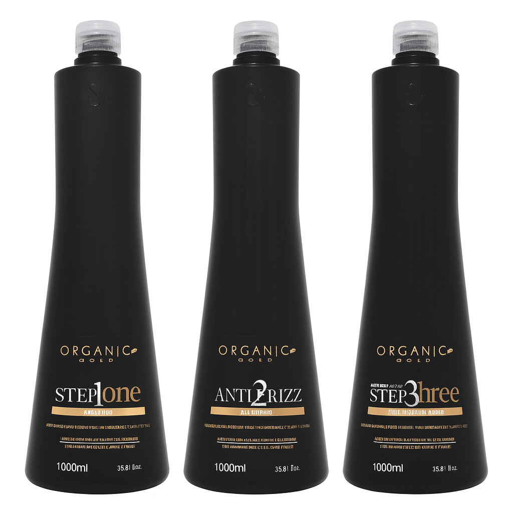 Organic Gold Step Two – Le secret d’un lissage brésilien anti-frizz longue durée