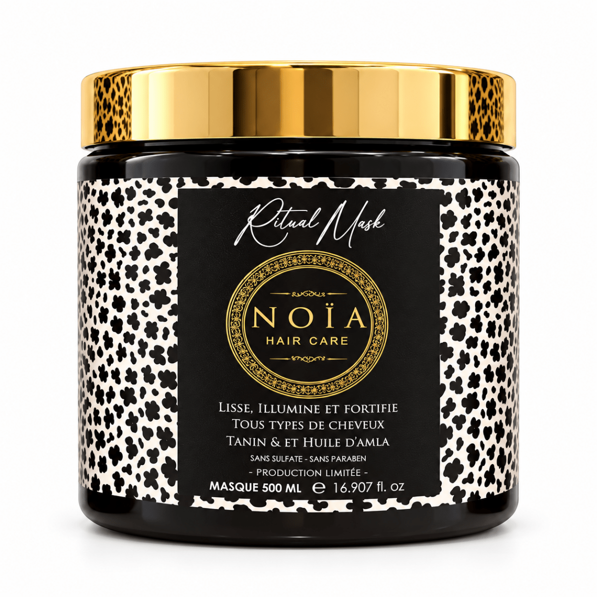 Masque Ritual NOÏA Hair Care 500 ml lifting capillaire au tanin et huile d'amla, lisse et illumine les cheveux